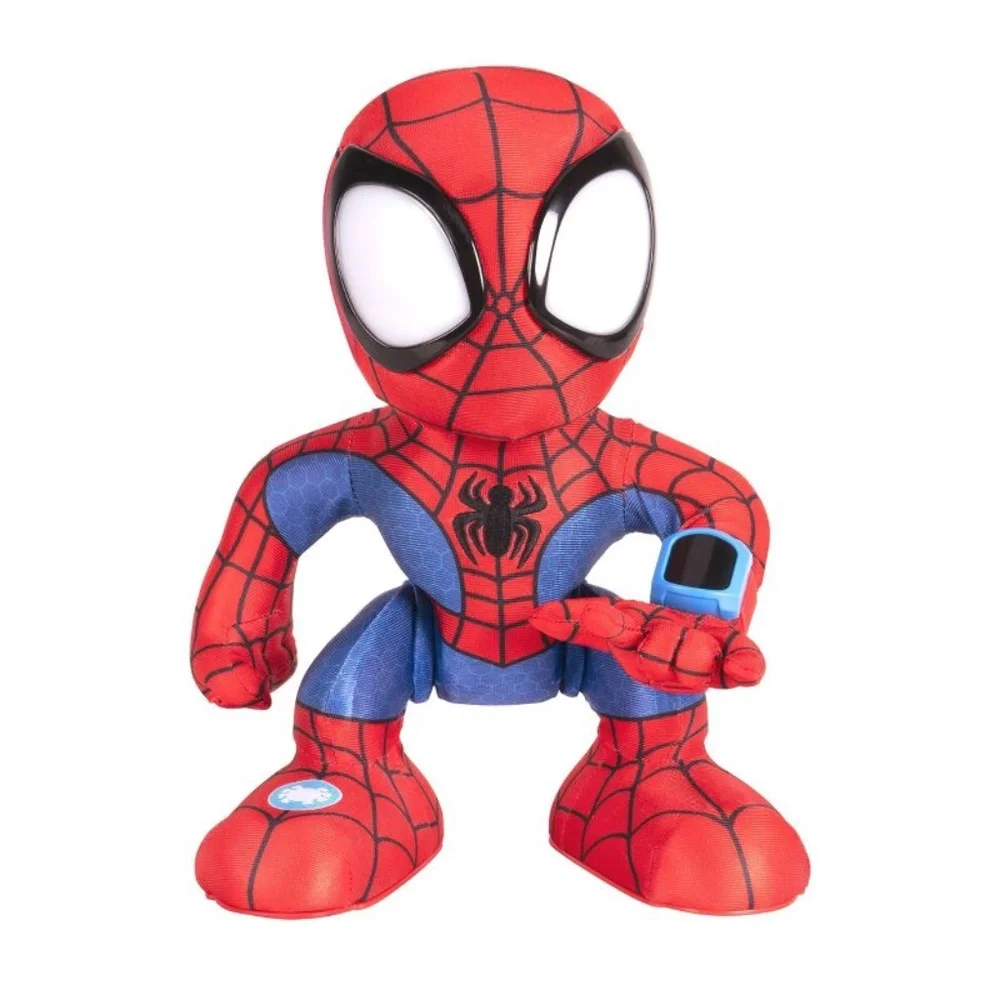 Spidey and His Amazing Friends Flip Spidey Stuffed Animal: Polyester Figure Toy